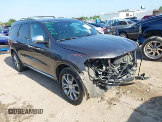 2018 Dodge Durango Citadel with VIN 1C4RDHEG9JC302239, listed as a IAAI auction lot 42216929 with 51,177 mi miles and . Bid and sale history available at DreamBid. Image 1.