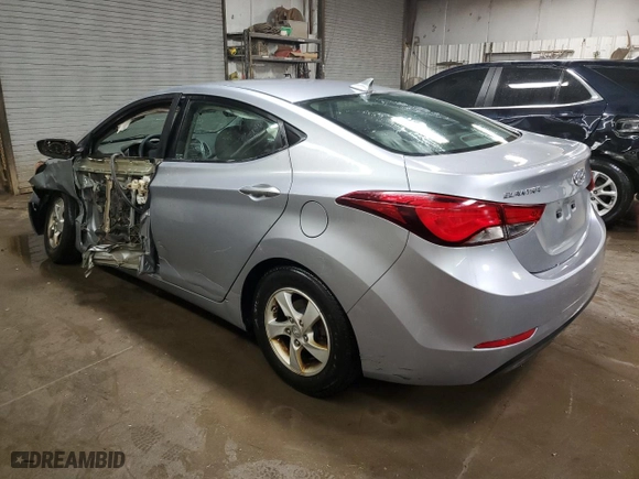 2015 Hyundai Elantra SE with VIN 5NPDH4AE8FH579973, listed as a Copart auction lot 81743604 with 168,904 mi miles and Salvage Title. Bid and sale history available at carsss.com. Image 2.