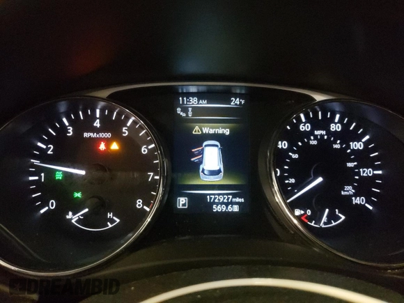 2014 Nissan Rogue SL with VIN 5N1AT2MV4EC788974, listed as a Copart auction lot 52177345 with 172,927 mi miles and Salvage Title. Bid and sale history available at DreamBid. Image 9.