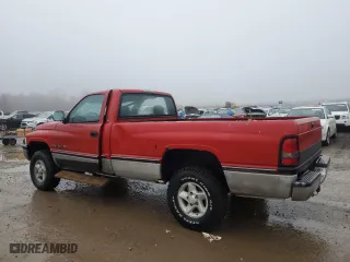 1997 Dodge Ram 1500 with VIN 1B7HF16Z5VJ519902, listed as a Copart auction lot 86356134 with 191,147 mi miles and Salvage Title. Bid and sale history available at carsss.com. Image 2.