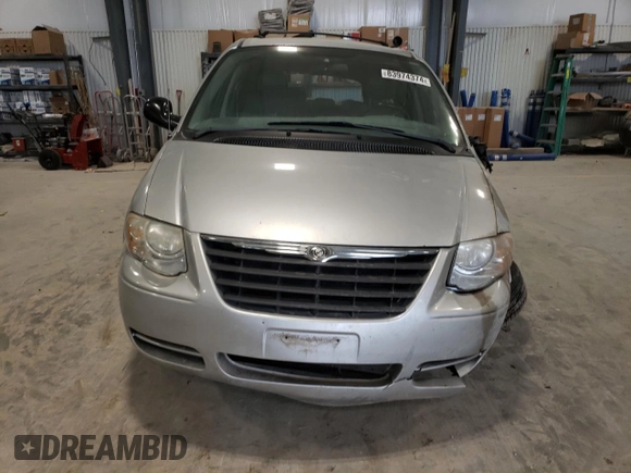 2007 Chrysler Town & Country LWB Touring with VIN 2A8GP54L87R269111, listed as a Copart auction lot 83974374 with 0 mi miles and Salvage Title. Bid and sale history available at carsss.com. Image 5.