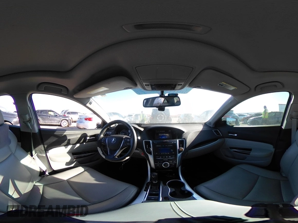 2016 Acura TLX with VIN 19UUB1F34GA013505, listed as a IAAI auction lot 41671913 with 123,164 mi miles. Bid and sale history available at carsss.com. Image 18.