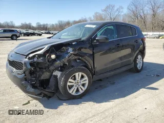 2018 Kia Sportage LX z VIN KNDPMCAC4J7365934, wystawiony jako Copart lot #49144695 z przebiegiem 113 381 mil mil oraz Szkoda całkowita • Salvage title. Historia ofert i sprzedaży dostępna na DreamBid. Obrazek 1.