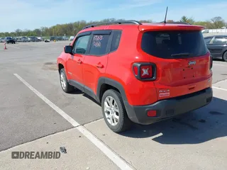 2018 Jeep Renegade Latitude with VIN ZACCJBBB0JPG91837, listed as a IAAI auction lot 42113032 with 139,873 mi miles and . Bid and sale history available at DreamBid. Image 3.