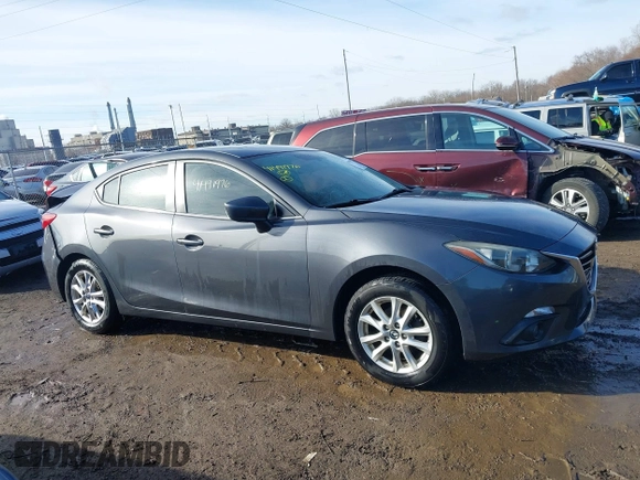 2015 Mazda 3 i Grand Touring with VIN 3MZBM1W72FM161332, listed as a IAAI auction lot 41491976 with 221,542 mi miles and . Bid and sale history available at DreamBid. Image 13.