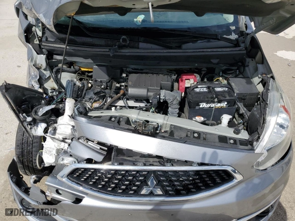 2020 Mitsubishi Mirage ES with VIN ML32A3HJ0LH001324, listed as a Copart auction lot 48916745 with 23,359 mi miles and Salvage Title. Bid and sale history available at carsss.com. Image 11.