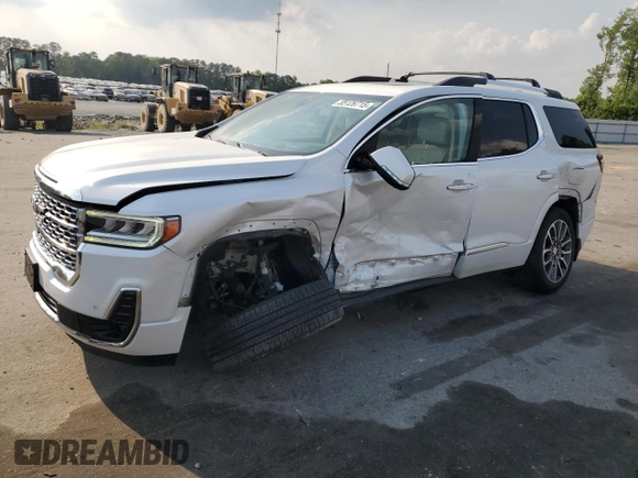 2021 GMC Acadia Denali с VIN 1GKKNXLSXMZ191853, выставлен на аукционе Copart как лот 56294855 с пробегом 90 090 миль миль и Списание • Salvage title. История ставок и продаж доступна на DreamBid. Изображение 1.