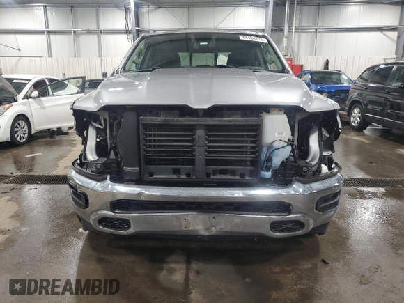 2019 Ram 1500 Laramie with VIN 1C6SRFDT2KN795605, listed as a Copart auction lot 88494875 with 156,046 mi miles and Salvage Title. Bid and sale history available at carsss.com. Image 5.