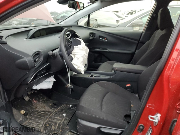 2019 Toyota Prius LE with VIN JTDL9RFU5K3007027, listed as a Copart auction lot 43240065 with 0 mi miles and Salvage Title. Bid and sale history available at carsss.com. Image 7.