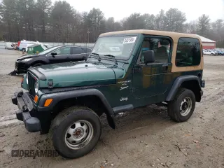 1999 Jeep Wrangler Sport with VIN 1J4FY19S2XP446059, listed as a Copart auction lot 84321994 with 183,068 mi miles and Clean Title. Bid and sale history available at carsss.com. Image 1.