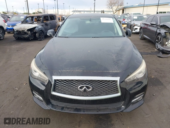 2015 Infiniti Q50 Premium with VIN JN1BV7AP9FM342033, listed as a IAAI auction lot 41241687 with 183,887 mi miles and . Bid and sale history available at DreamBid. Image 13.