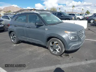 2023 Hyundai Venue Limited with VIN KMHRC8A3XPU274066, listed as a IAAI auction lot 40841715 with 23,989 mi miles and . Bid and sale history available at DreamBid. Image 1.