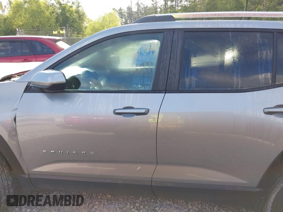 2025 Chevrolet Equinox FWD LT with VIN 3GNAXHEG5SL185017, listed as a IAAI auction lot 42153417 with 15,434 mi miles and . Bid and sale history available at DreamBid. Image 14.