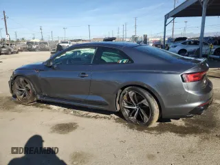 2018 Audi RS 5 z VIN WUAPWAF50JA903821, wystawiony jako Copart lot #42040965 z przebiegiem Nie podano mil oraz Szkoda całkowita • Salvage title. Historia ofert i sprzedaży dostępna na DreamBid. Obrazek 2.