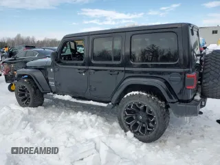2020 Jeep Wrangler Unlimited Sahara with VIN 1C4HJXEN5LW175293, listed as a Copart auction lot 84474054 with Not provided miles and Clean title. Bid and sale history available at DreamBid. Image 2.