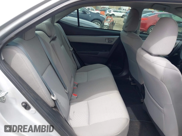 2016 Toyota Corolla L with VIN 5YFBURHE8GP540861, listed as a IAAI auction lot 42034849 with 37,443 mi miles and . Bid and sale history available at DreamBid. Image 8.