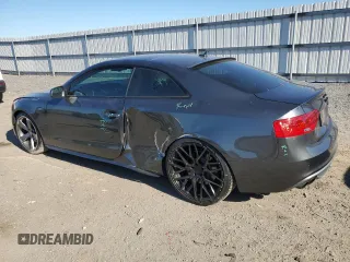 2015 Audi S5 Premium Plus z VIN WAUGGAFRXFA054749, wystawiony jako Copart lot #76754194 z przebiegiem 87 643 mil mil oraz Szkoda całkowita • Salvage title. Historia ofert i sprzedaży dostępna na DreamBid. Obrazek 2.