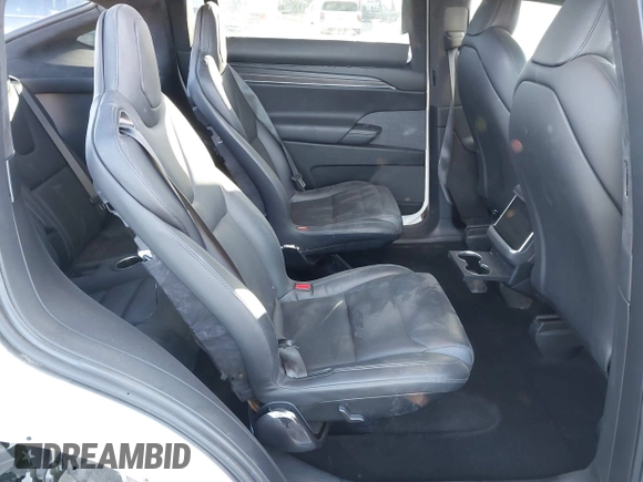 2022 Tesla Model X with VIN 7SAXCBE56NF329657, listed as a IAAI auction lot 41400629 with Not Provided miles and . Bid and sale history available at DreamBid. Image 8.