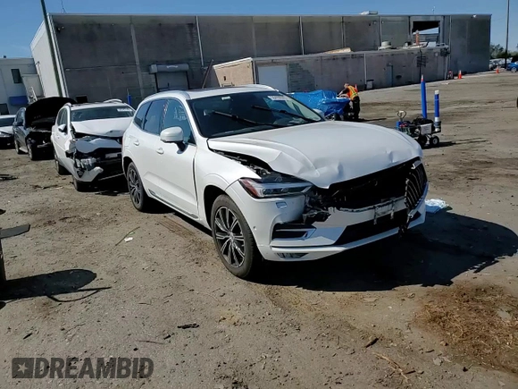 2019 Volvo XC60 Inscription with VIN LYV102RL0KB287438, listed as a Copart auction lot 50498045 with 60,633 mi miles and Salvage title. Bid and sale history available at DreamBid. Image 12.