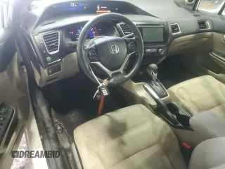 2015 Honda Civic EX with VIN 19XFB2F84FE219279, listed as a Copart auction lot 46020805 with 117,432 mi miles and Salvage Title. Bid and sale history available at carsss.com. Image 8.