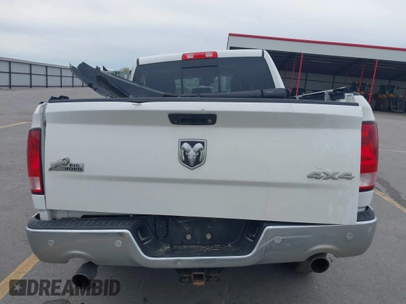 2017 Ram 1500 Big Horn with VIN 3C6RR7LT2HG637806, listed as a IAAI auction lot 42190901 with 93,226 mi miles and . Bid and sale history available at DreamBid. Image 16.