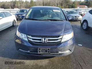 2014 Honda Odyssey EX with VIN 5FNRL5H43EB043503, listed as a Copart auction lot 50392205 with 110,095 mi miles and Salvage Title. Bid and sale history available at carsss.com. Image 5.