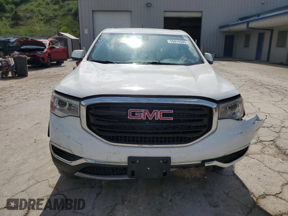2018 GMC Acadia SLE with VIN 1GKKNRLA7JZ143208, listed as a Copart auction lot 55074595 with 67,027 mi miles and Salvage title. Bid and sale history available at DreamBid. Image 5.