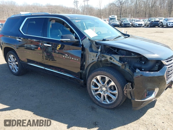 2018 Chevrolet Traverse Premier with VIN 1GNEVJKW8JJ159561, listed as a IAAI auction lot 41774914 with 132,598 mi miles and . Bid and sale history available at DreamBid. Image 1.
