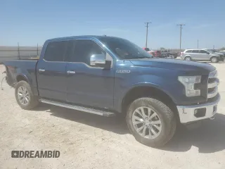 2015 Ford F-150 XLT with VIN 1FTEW1EF8FKD06237, listed as a Copart auction lot 50693145 with 185,609 mi miles and Salvage title. Bid and sale history available at DreamBid. Image 4.