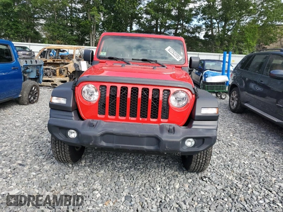 2020 Jeep Gladiator Sport S z VIN 1C6HJTAG3LL149915, wystawiony jako Copart lot #62252205 z przebiegiem 48 705 mil mil oraz Szkoda całkowita • Salvage title. Historia ofert i sprzedaży dostępna na DreamBid. Obrazek 5.