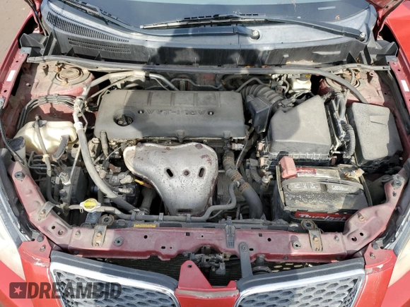 2009 Pontiac Vibe w/1SB with VIN 5Y2SP67029Z432885, listed as a Copart auction lot 86887634 with 182,463 mi miles and Salvage Title. Bid and sale history available at carsss.com. Image 12.
