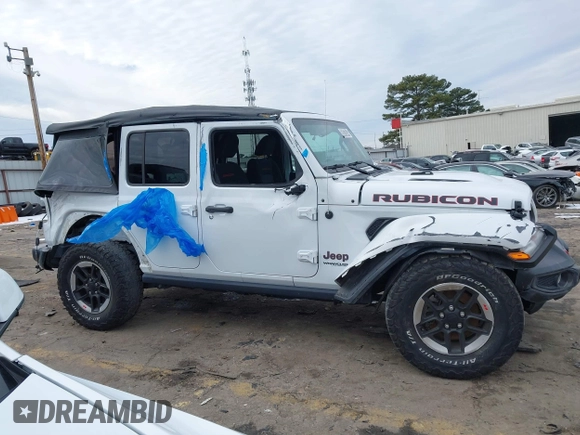 2022 Jeep Wrangler Unlimited Rubicon z VIN 1C4HJXFN4NW123610, wystawiony jako IAAI lot #41396002 z przebiegiem 45 083 mil mil oraz . Historia ofert i sprzedaży dostępna na DreamBid. Obrazek 13.