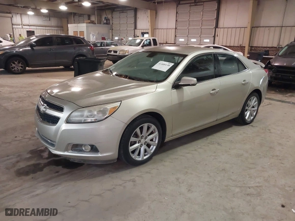2013 Chevrolet Malibu LT with VIN 1G11E5SA3DF265015, listed as a IAAI auction lot 41400138 with 180,301 mi miles. Bid and sale history available at carsss.com. Image 2.