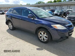 2012 Mazda CX-9 Sport with VIN JM3TB3BV8C0360906, listed as a Copart auction lot 57524154 with 89,662 mi miles and Salvage Title. Bid and sale history available at DreamBid. Image 4.