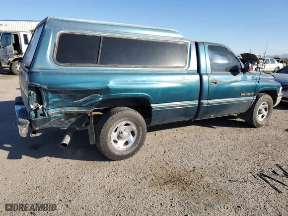 1995 Dodge Ram 1500 with VIN 1B7HC16YXSS375804, listed as a Copart auction lot 83647504 with 218,858 mi miles and Salvage Title. Bid and sale history available at carsss.com. Image 3.