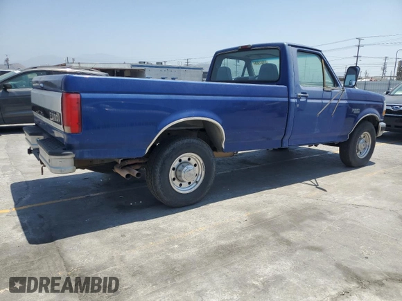 1996 Ford F-250 with VIN 2FTHF25GXTCA50288, listed as a Copart auction lot 57621365 with 248,023 mi miles and Clean title. Bid and sale history available at DreamBid. Image 3.