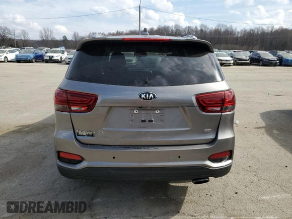 2019 Kia Sorento LX with VIN 5XYPGDA33KG525268, listed as a Copart auction lot 49307155 with 110,945 mi miles and Salvage Title. Bid and sale history available at carsss.com. Image 6.