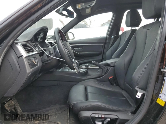 2016 BMW 3 Series 328i with VIN WBA8E9G53GNU29606, listed as a Copart auction lot 53123685 with 83,774 mi miles and Salvage Title. Bid and sale history available at carsss.com. Image 7.