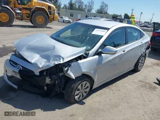 2016 Hyundai Accent SE with VIN KMHCT4AE1GU965566, listed as a IAAI auction lot 41871880 with 83,221 mi miles. Bid and sale history available at carsss.com. Image 18.