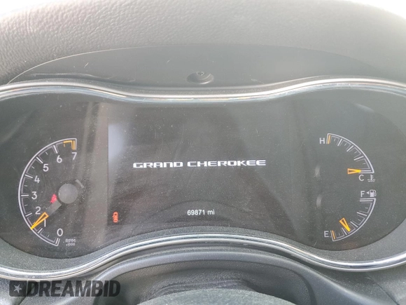 2018 Jeep Grand Cherokee Altitude with VIN 1C4RJFAG8JC189564, listed as a Copart auction lot 55488625 with 69,871 mi miles and Salvage title. Bid and sale history available at DreamBid. Image 9.