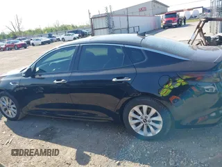 2018 Kia Optima LX with VIN 5XXGT4L36JG220911, listed as a IAAI auction lot 41903062 with 108,080 mi miles. Bid and sale history available at carsss.com. Image 15.