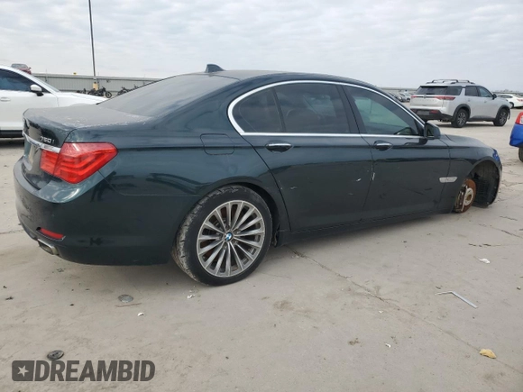 2011 BMW 7 Series 750i with VIN WBAKA8C56BCY36955, listed as a Copart auction lot 41576495 with 131,550 mi miles and Clean title. Bid and sale history available at DreamBid. Image 3.