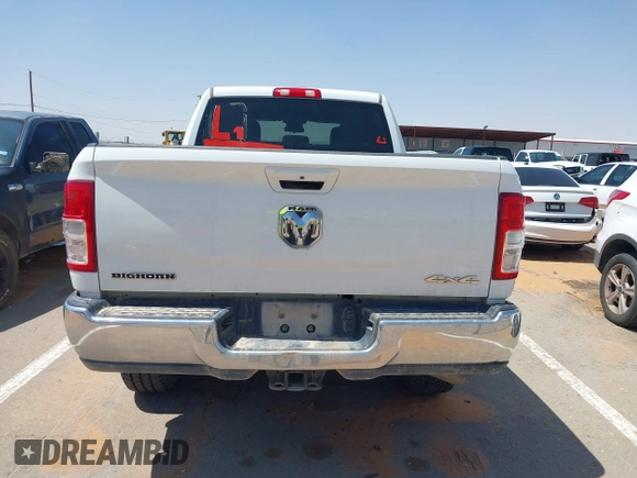 2022 Ram 2500 Big Horn with VIN 3C6UR5DLXNG321501, listed as a IAAI auction lot 41976205 with 59,479 mi miles. Bid and sale history available at carsss.com. Image 16.