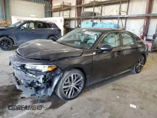 2022 Honda Civic Touring with VIN 2HGFE1F9XNH315318, listed as a Copart auction lot 65045105 with 21,826 mi miles and Salvage title. Bid and sale history available at DreamBid. Image 1.