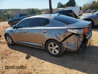 2015 Kia Optima LX with VIN 5XXGM4A73FG486509, listed as a Copart auction lot 49410275 with 110,028 mi miles and Salvage Title. Bid and sale history available at carsss.com. Image 2.