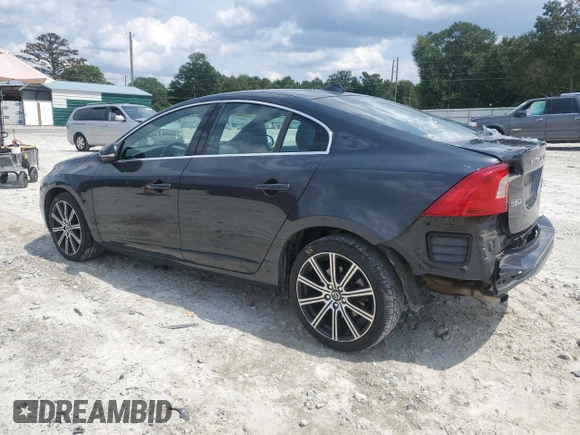 2015 Volvo S60 T6 Drive-E with VIN YV149MFK3F1349819, listed as a Copart auction lot 66590114 with 166,860 mi miles and Salvage Title. Bid and sale history available at carsss.com. Image 2.