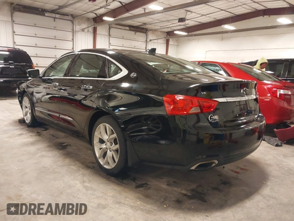 2017 Chevrolet Impala Premier with VIN 2G1145S39H9165231, listed as a IAAI auction lot 41874402 with 110,124 mi miles and . Bid and sale history available at DreamBid. Image 3.