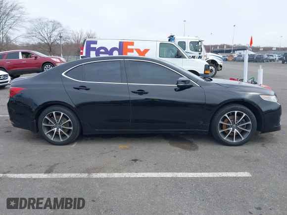 2015 Acura TLX with VIN 19UUB1F3XFA023244, listed as a IAAI auction lot 41890754 with 92,090 mi miles. Bid and sale history available at carsss.com. Image 13.