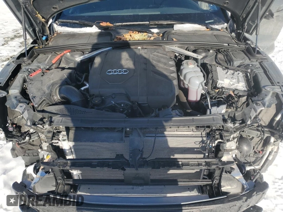 2023 Audi A5 Sportback S line Premium Plus with VIN WAUFACF55PA023691, listed as a Copart auction lot 85666584 with 6,449 mi miles and Salvage Title. Bid and sale history available at carsss.com. Image 11.