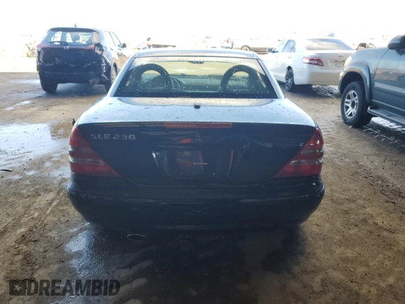 2001 Mercedes-Benz SLK 230 Kompressor z VIN WDBKK49F41F209482, wystawiony jako Copart lot #45523305 z przebiegiem Nie podano mil oraz Szkoda całkowita • Salvage title. Historia ofert i sprzedaży dostępna na DreamBid. Obrazek 6.